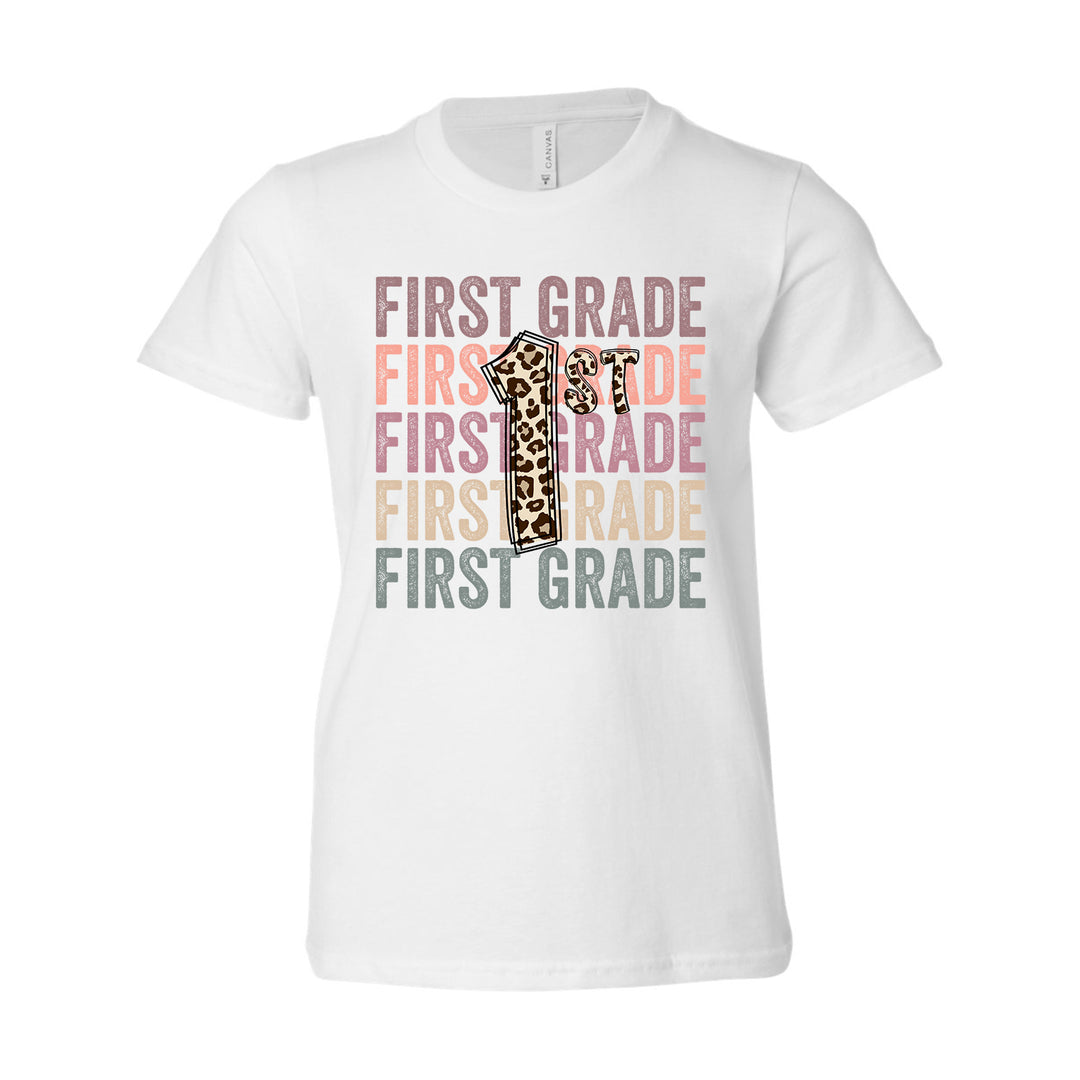 Leopard Retro Grades Youth T-Shirt (Boutique)