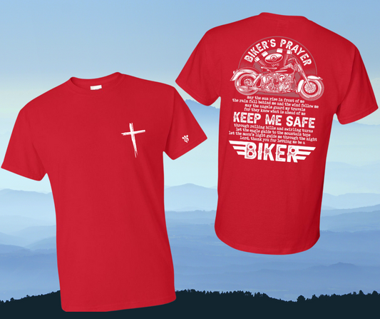 Biker's Prayer Tee Shirt