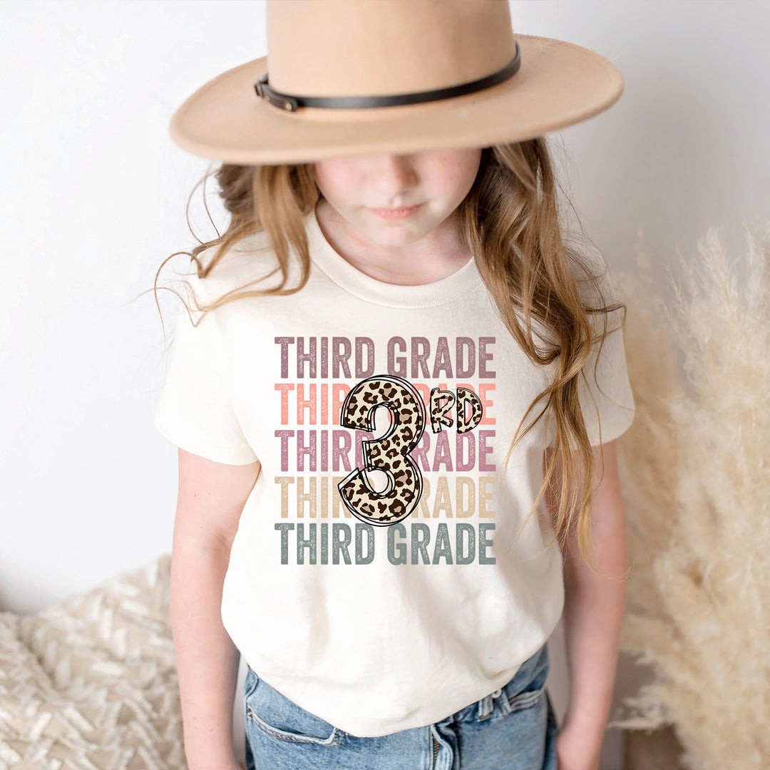 Leopard Retro Grades Youth T-Shirt (Boutique)