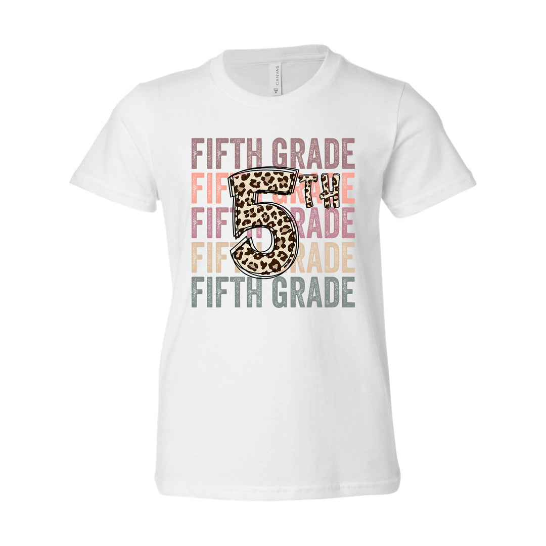 Leopard Retro Grades Youth T-Shirt (Boutique)