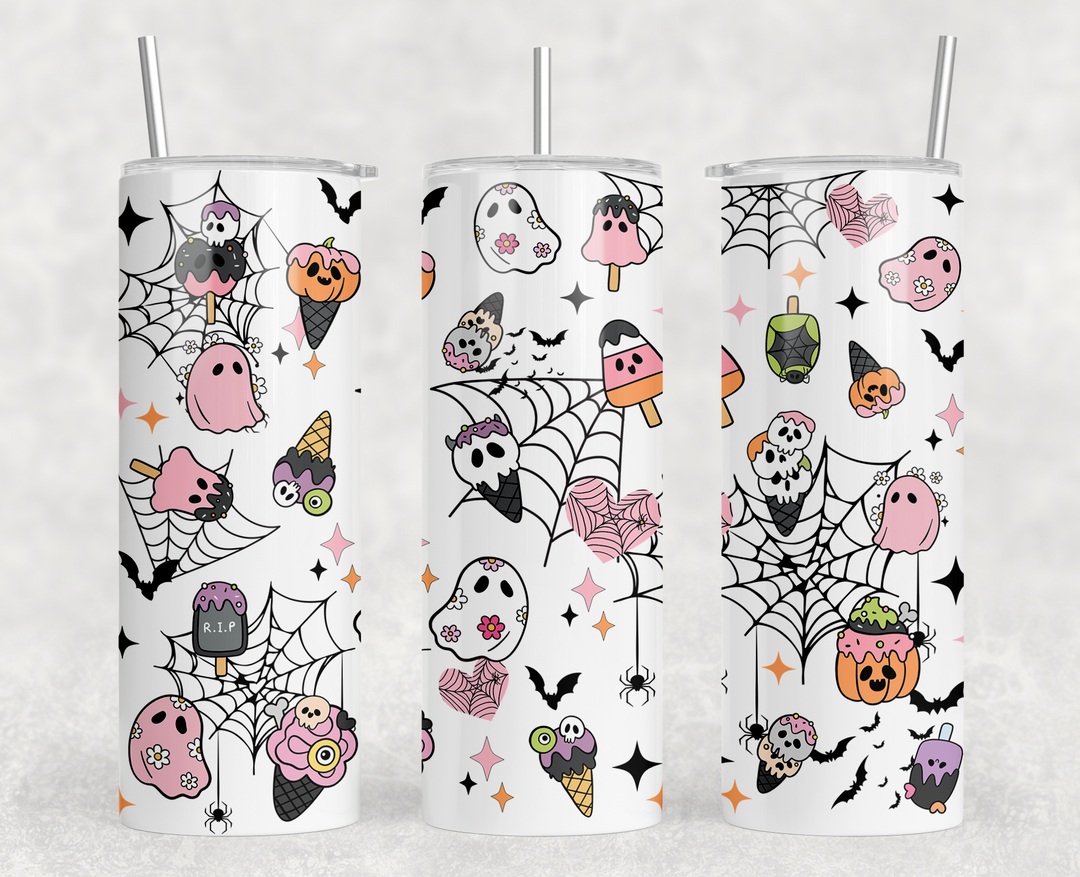 Cute Ghosts 20oz Skinny Tumbler