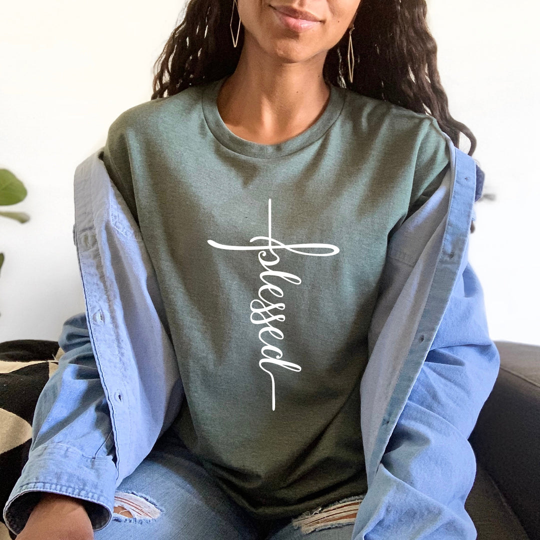 Blessed Cross T-shirt (Boutique)