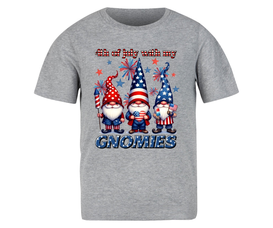 4th of July with My Gnomies Tee