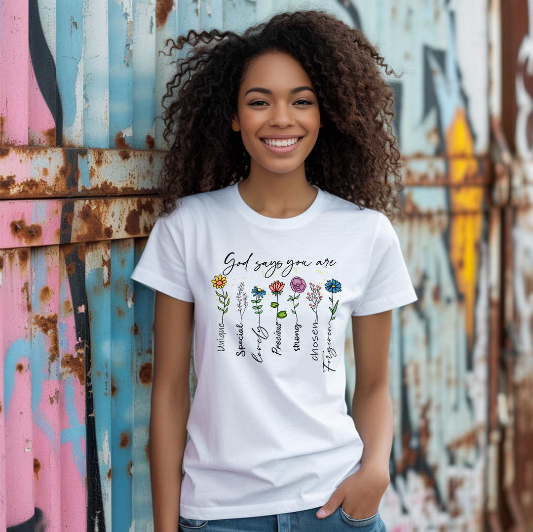 God Says You Are Unisex T-Shirt (Boutique)