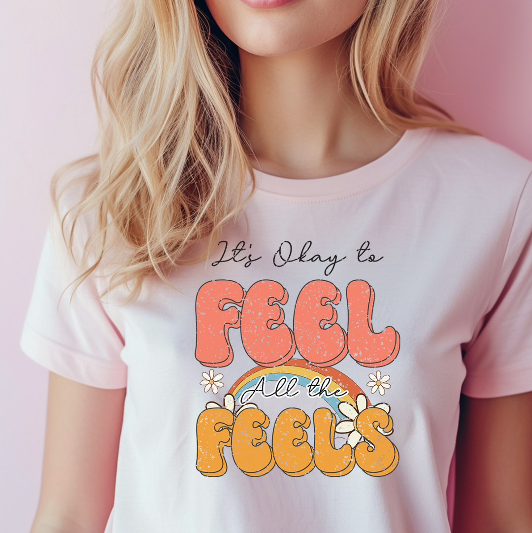 It's Ok to Feel All The Feels Unisex T-Shirt (Boutique)