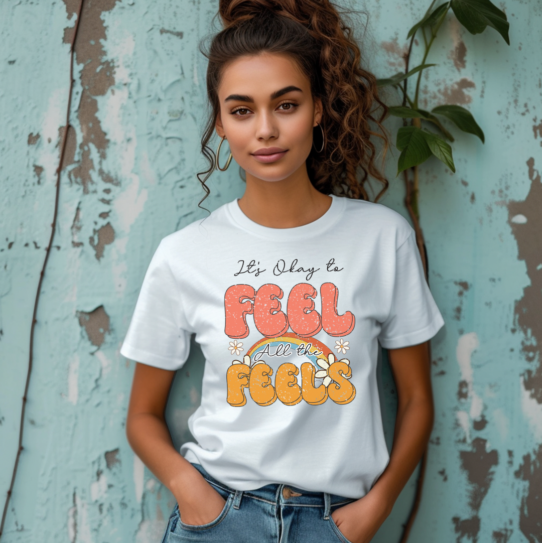 It's Ok to Feel All The Feels Unisex T-Shirt (Boutique)