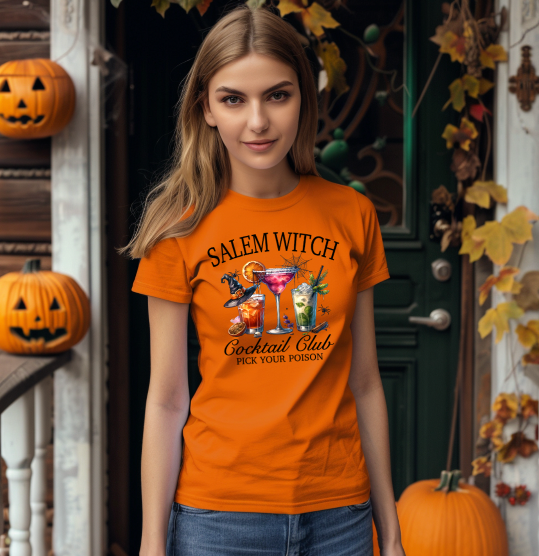 Salem Witch Cocktail Club T-Shirt (Boutique)