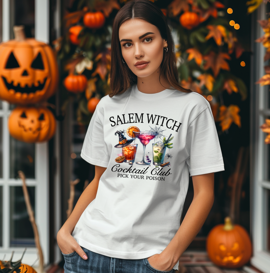 Salem Witch Cocktail Club T-Shirt (Boutique)