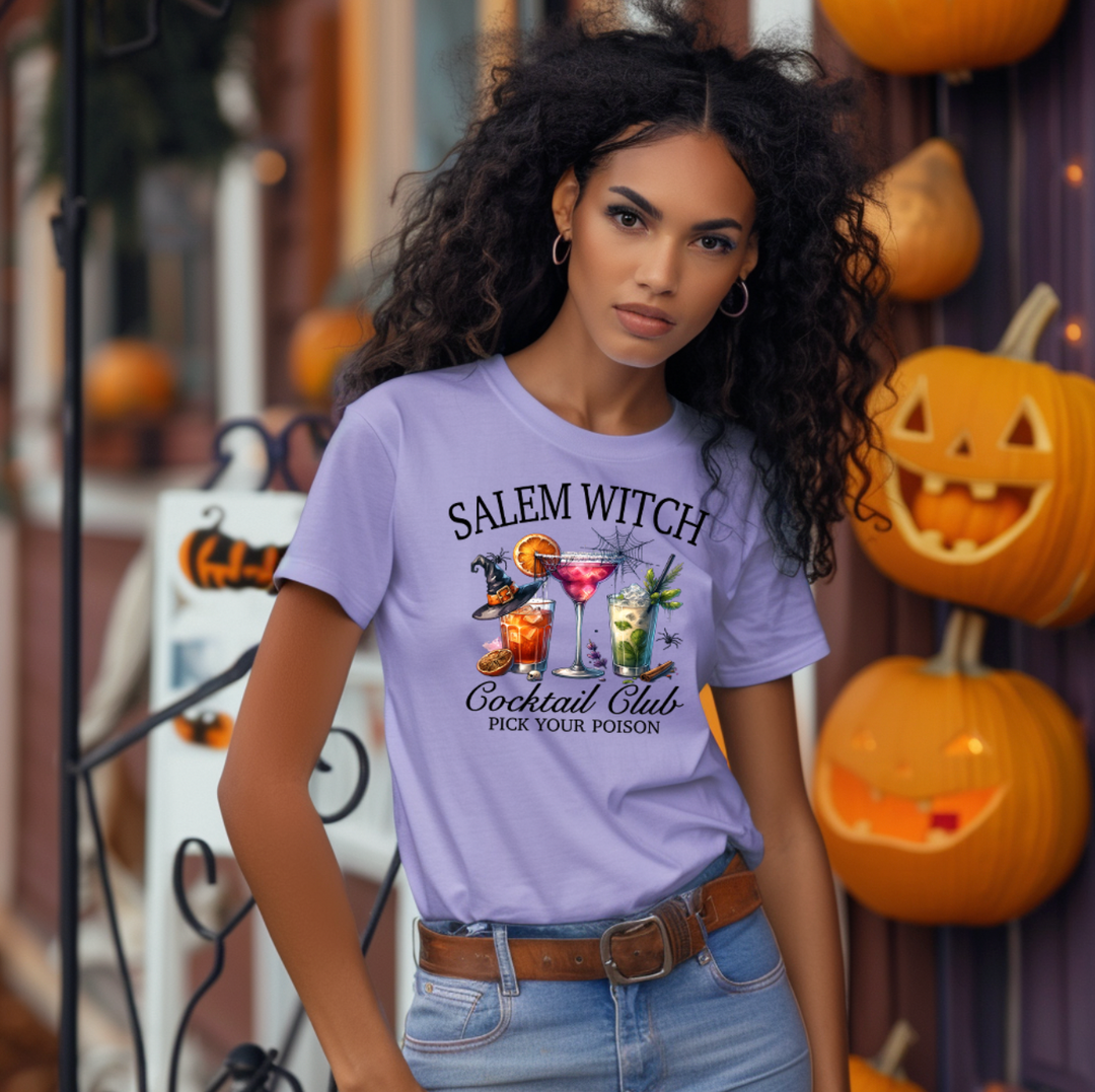 Salem Witch Cocktail Club T-Shirt (Boutique)