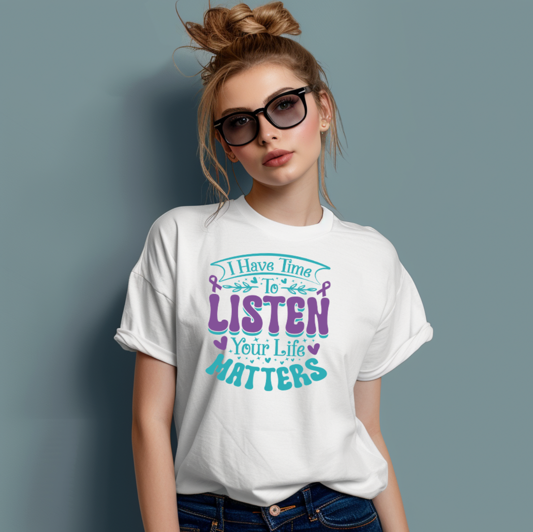 I Have Time To Listen Unisex T-Shirt (Boutique)