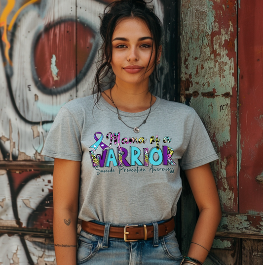 Mama Of A Warrior Unisex T-shirt (Boutique)