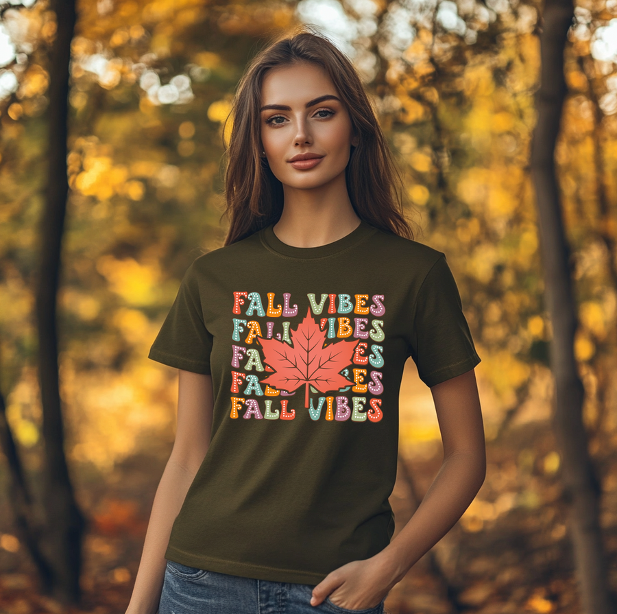 Retro Fall Vibes Unisex T-Shirt (Boutique)