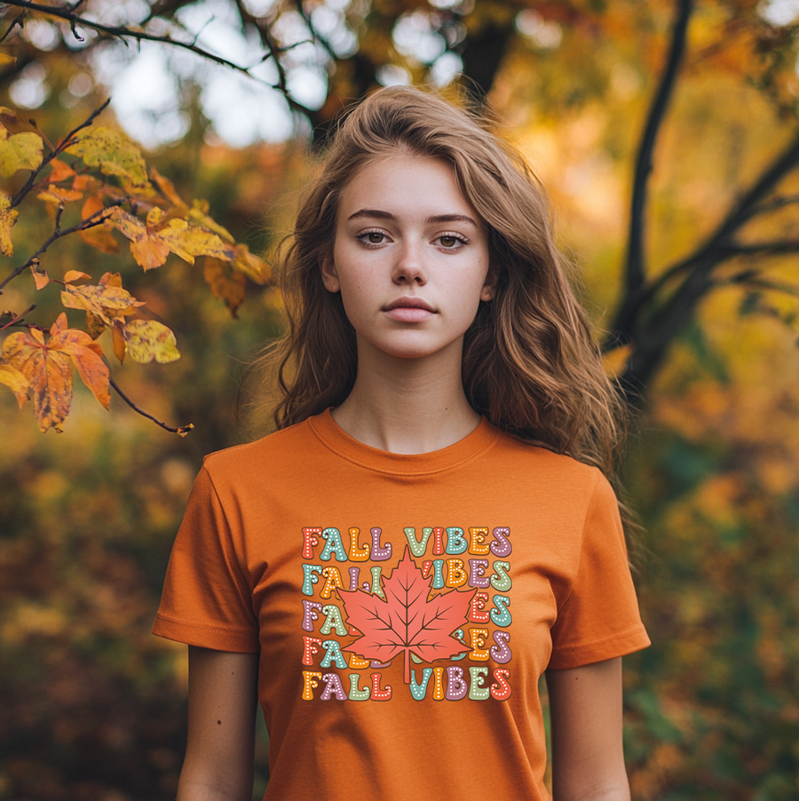 Retro Fall Vibes Unisex T-Shirt (Boutique)