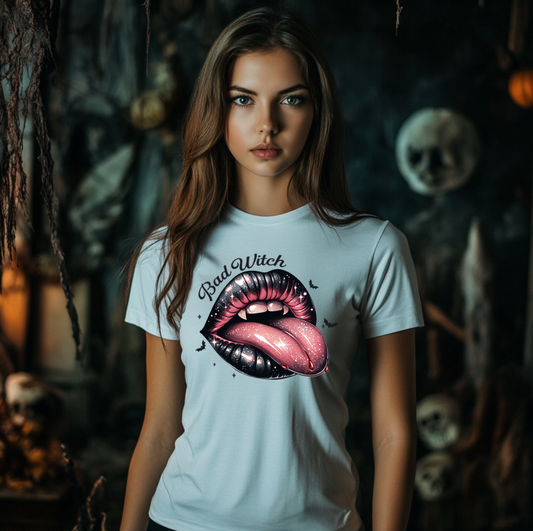 Bad Witch Tongue Unisex T-Shirt (Boutique)