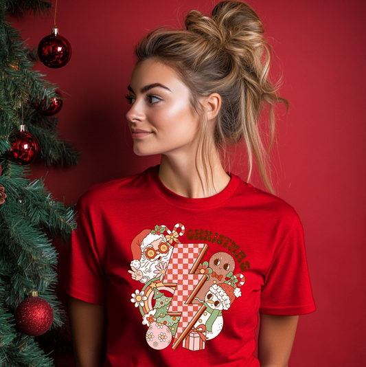 Groovy Christmas Unisex T-shirt