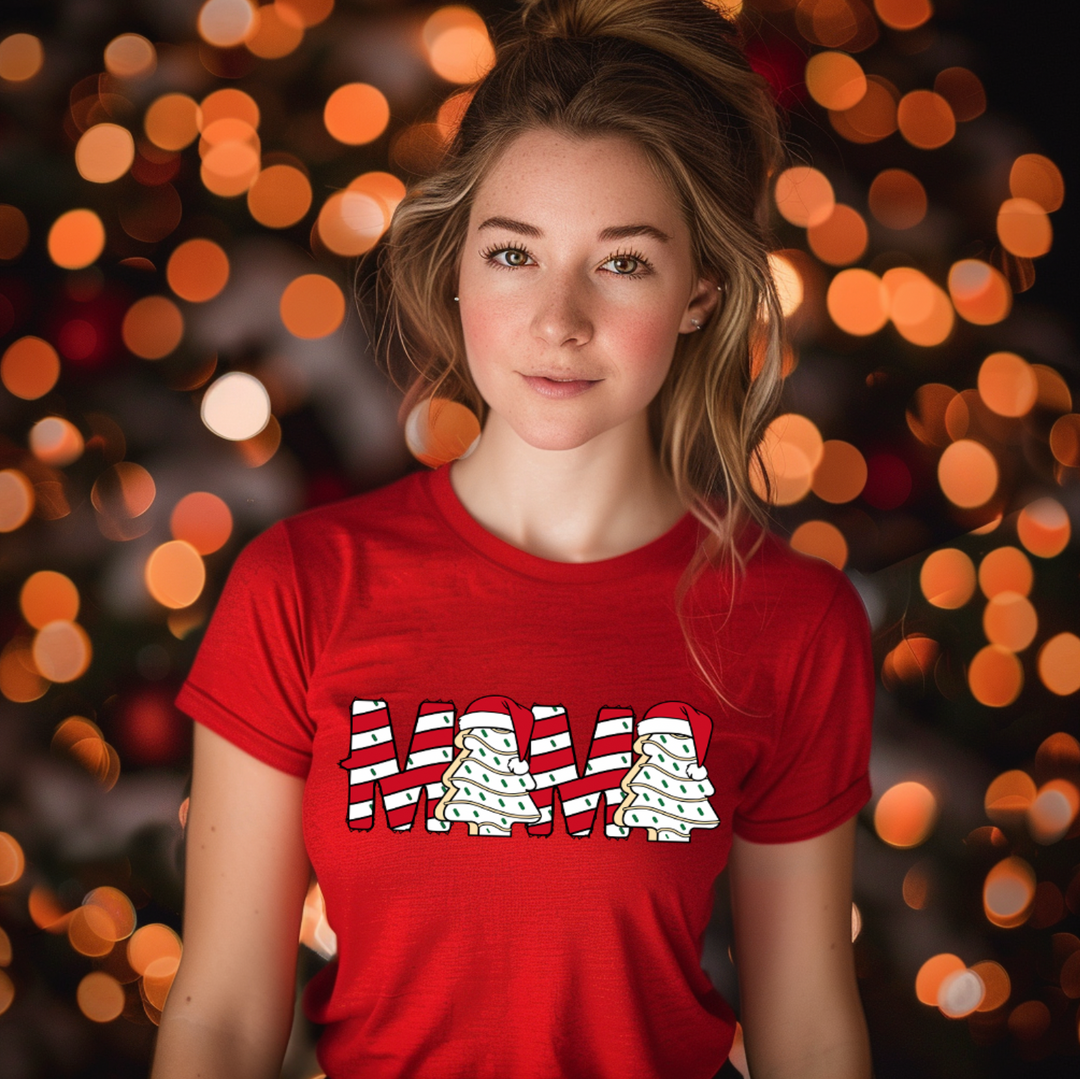 Christmas Tree Mama Unisex T-shirt